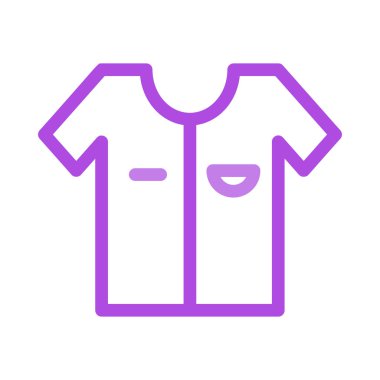 t-shirt simgesi vektör illüstrasyonu 