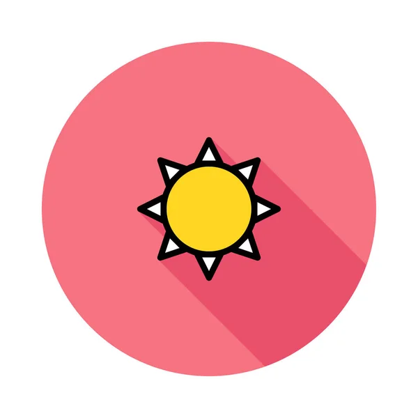 Ήλιος Καιρός Λάμψη Διανυσματικά Εικονογράφηση — Διανυσματικό Αρχείο