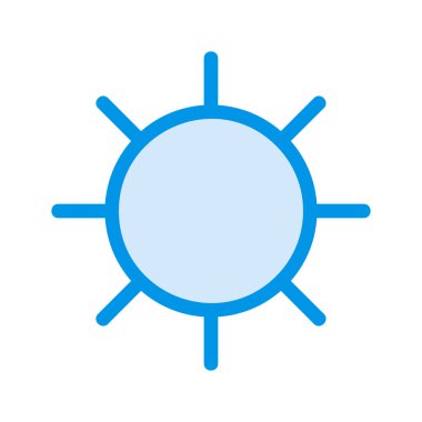  Beyaz arkaplanda izole güneş