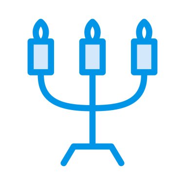 Mumlar web simgesi vektör illüstrasyonu 