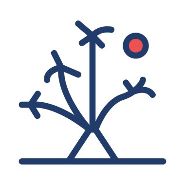 Plaj simge vektör çizim 