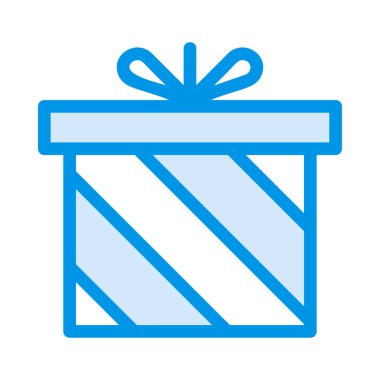 hediye simgesi vektör illüstrasyonu 