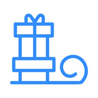 hediye simgesi vektör illüstrasyonu 