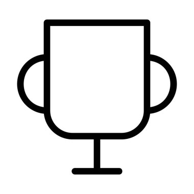 Kap ikonu vektör illüstrasyonu 