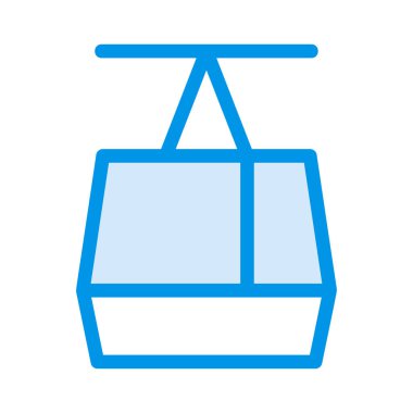 Helikopter simgesi vektör illüstrasyonu 