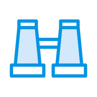 binoküler ikon vektör çizimi 