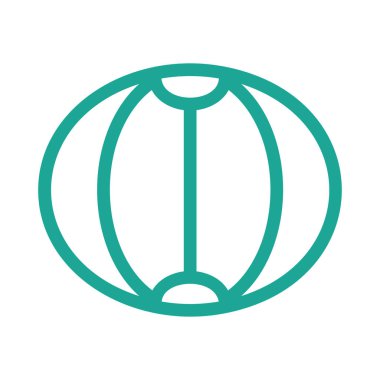 Küresel simge vektör illüstrasyonu 