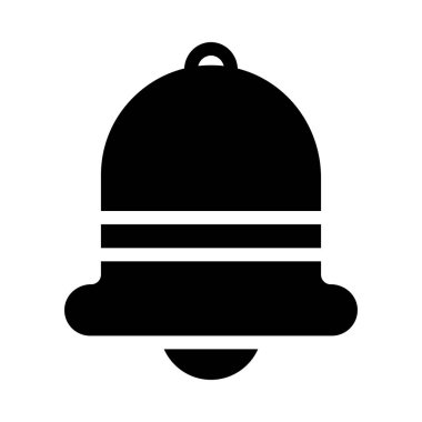 Çan simgesi vektör illüstrasyonu 