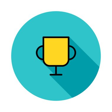 Kap ikonu vektör illüstrasyonu 