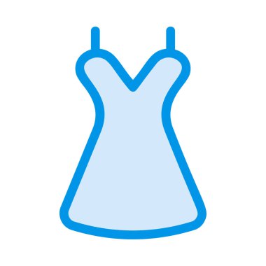 elbise simgesi vektör illüstrasyonu 