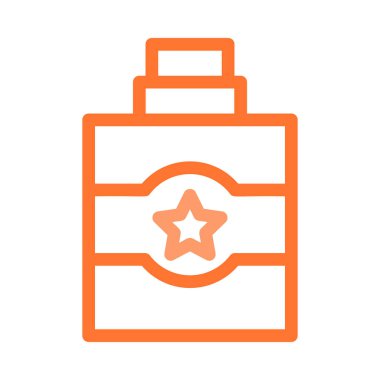 şişe simgesi vektör illüstrasyonu 