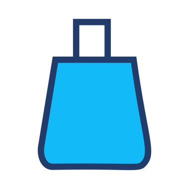 çanta simgesi vektör illüstrasyonu 