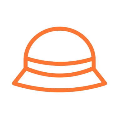 Şapka simgesi vektör illüstrasyonu 