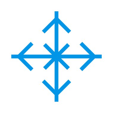 ok simgesi vektör illüstrasyonu 