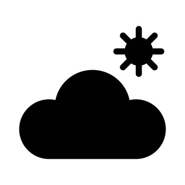 hava simgesi vektör illüstrasyonu 