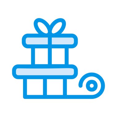 hediye simgesi vektör illüstrasyonu 