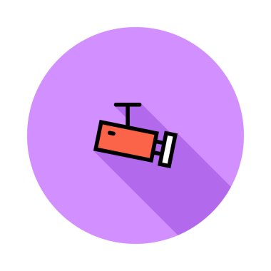 kamera simgesi vektör illüstrasyonu 