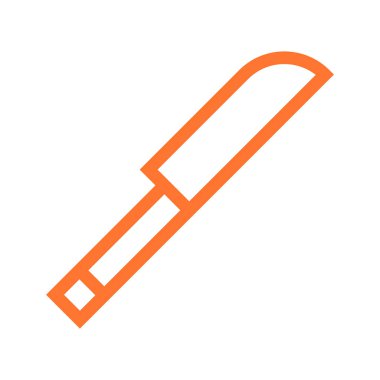 bıçak simgesi vektör illüstrasyonu 