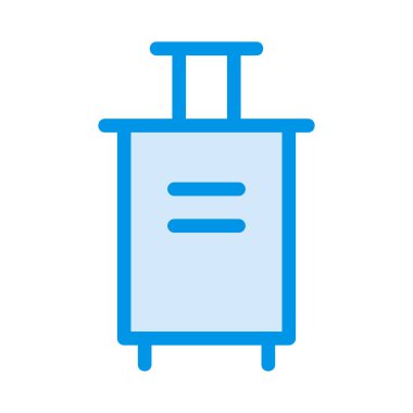 Bagaj simge vektör çizim 