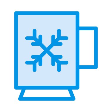 Klima ikonu vektör illüstrasyonu 