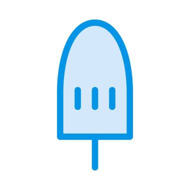 dondurma ikonu vektör illüstrasyonu 