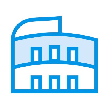 Colosseum simge vektör çizim 