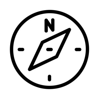 Pusula simgesi vektör resimlemesi 