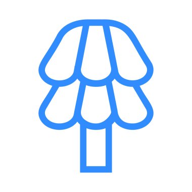 ağaç simgesi vektör illüstrasyonu 