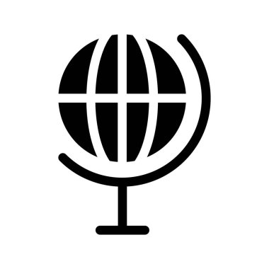 Küresel simge vektör illüstrasyonu 