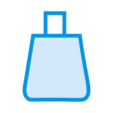 çanta simgesi vektör illüstrasyonu 