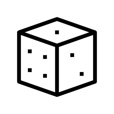 zar simgesi vektör illüstrasyonu 