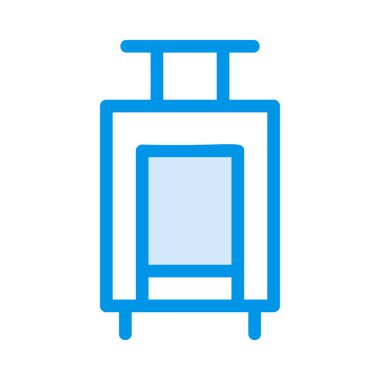 Bagaj simge vektör çizim 