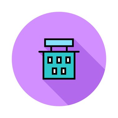 soyut simge vektör çizimi