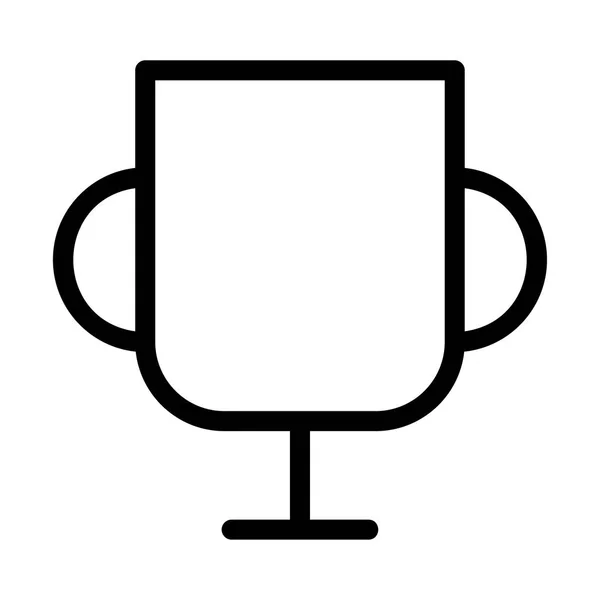 Cup Ikon Vektor Illustration — Stock vektor