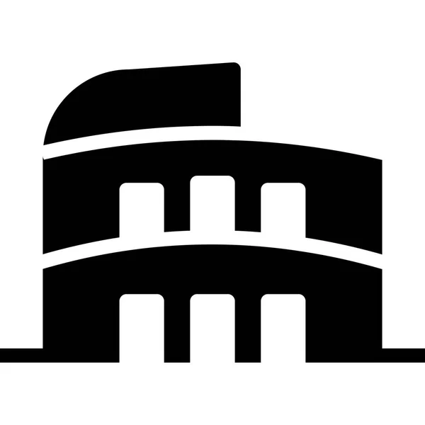 Colosseum Pictogram Vectorillustratie — Stockvector