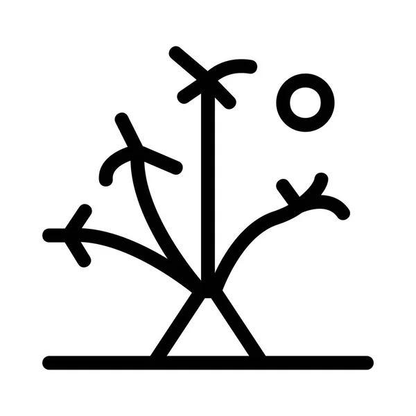 Palmen Symbol Vektor Illustration — Stockvektor