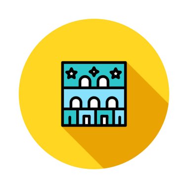 soyut simge vektör çizimi