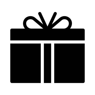 hediye simgesi vektör illüstrasyonu 
