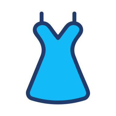 elbise simgesi vektör illüstrasyonu 