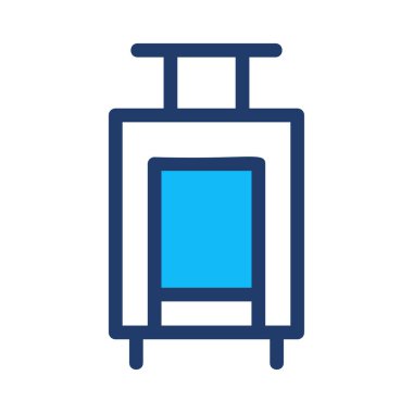 Bagaj simge vektör çizim 