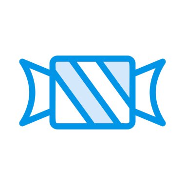 Şeker ikonu vektör illüstrasyonu 