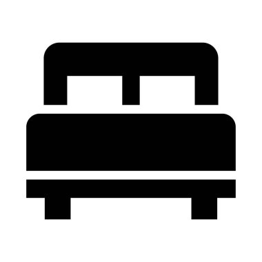 Mobilya, yatak işareti yalıtılmış nesne.