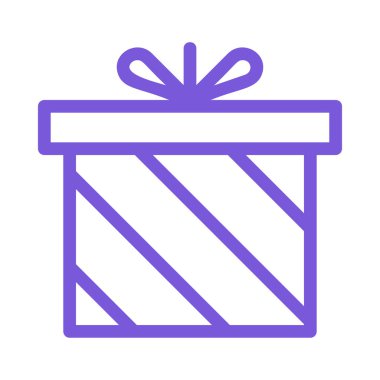 hediye simgesi vektör illüstrasyonu 