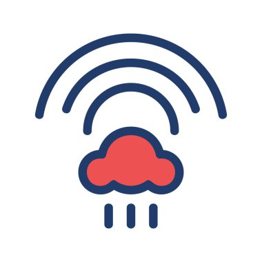 hava simgesi vektör illüstrasyonu 