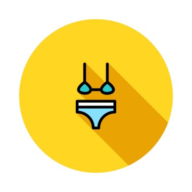 Tatil web renk vektör simgesi