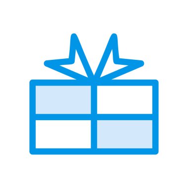 hediye simgesi vektör illüstrasyonu 