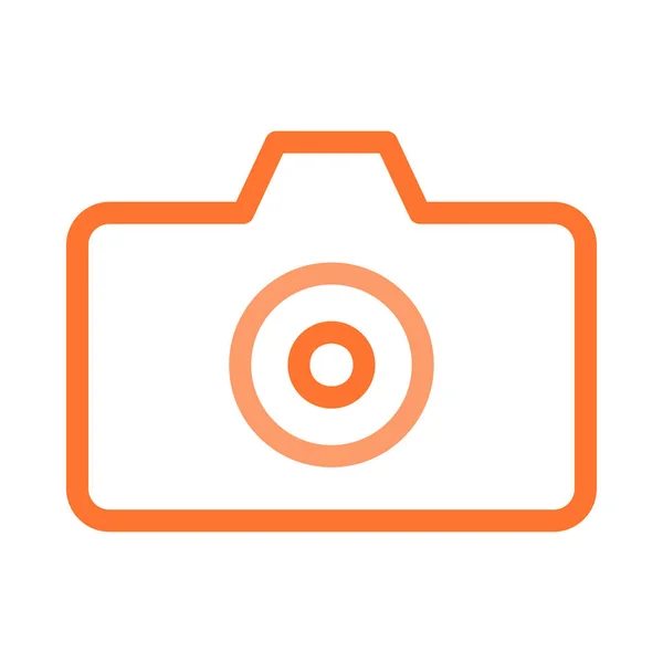 Camera Pictogram Vector Illustratie — Stockvector