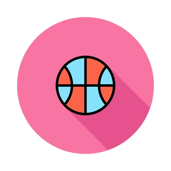 Ball Icon Vector Illustration — Stock Vector