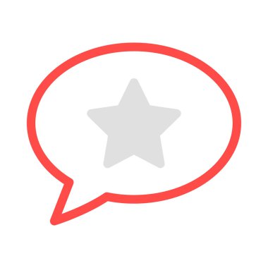 Sohbet masaj simge vektör çizim 