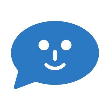 Sohbet masaj simge vektör çizim 